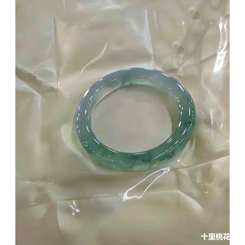 Bracelets - Bracelet en jade de Birmanie naturel,