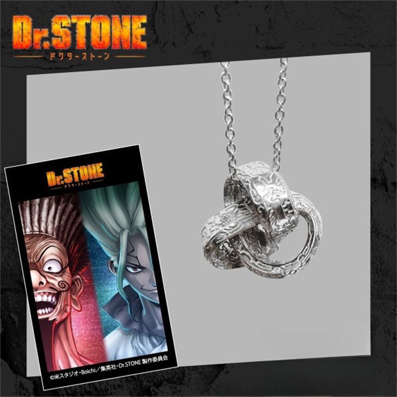 Anime Pendant Necklace - Collier pendentif Senku Ishigami Medusa, accessoire