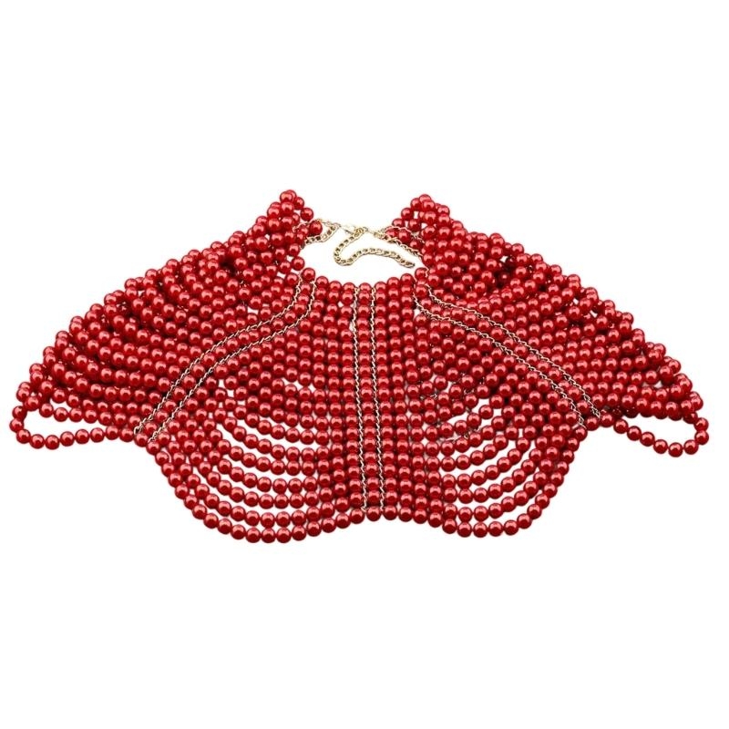 Body Jewelry - 49MD – châle multicouche élégant pour