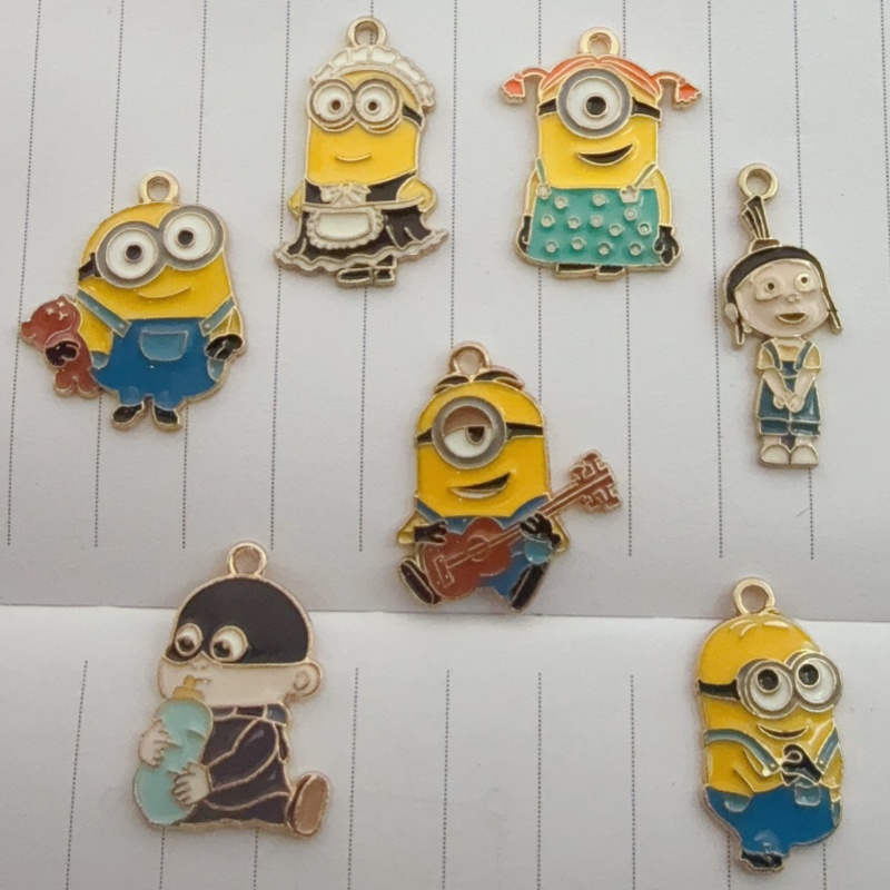 Earrings - Pendentif en alliage à motif de