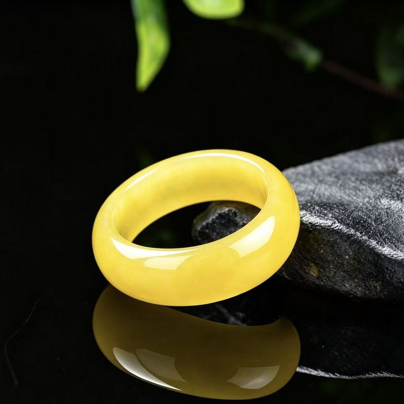 Rings - Bague en jadéite authentique de qualité