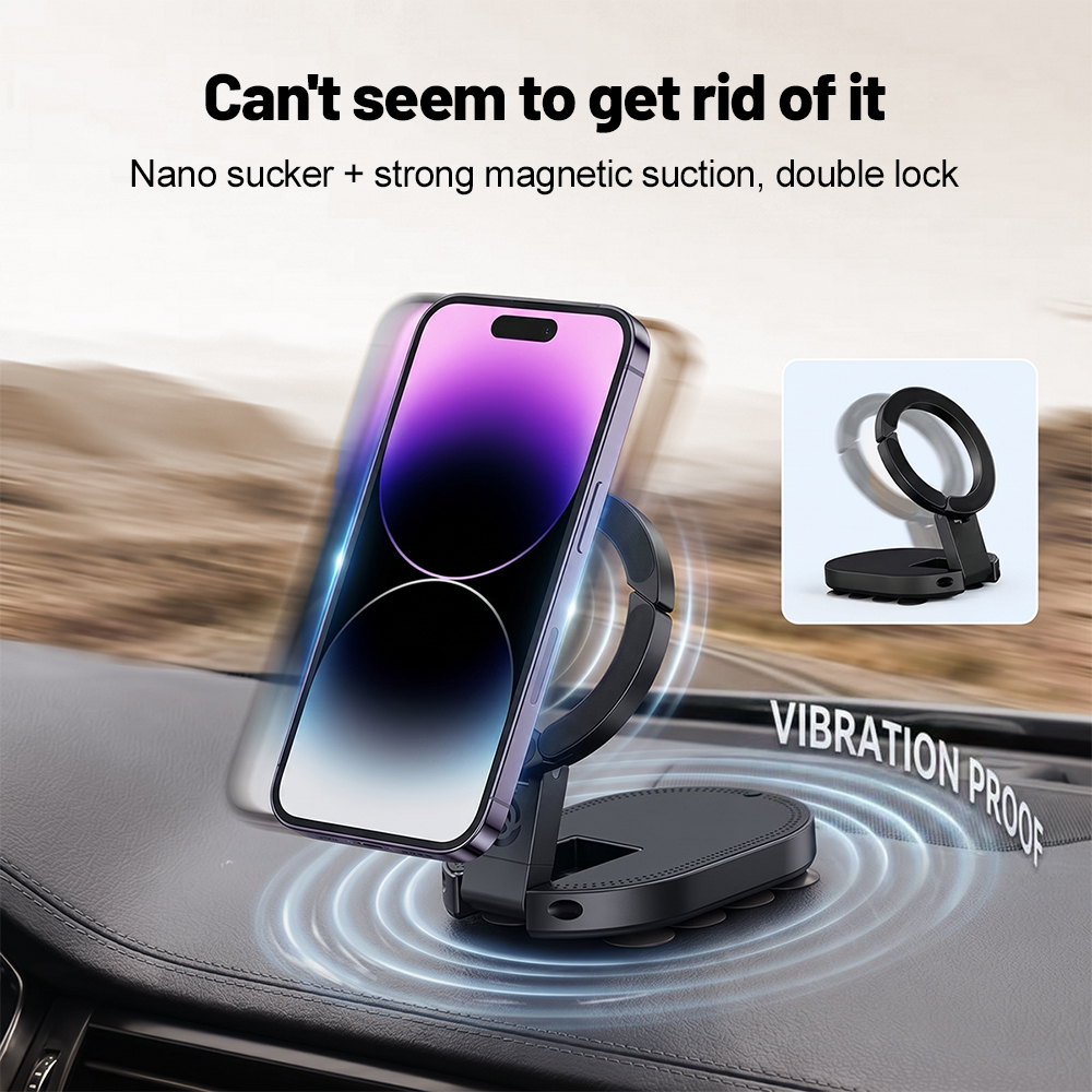 Watch Accessories - 360 ° Support de téléphone magnétique