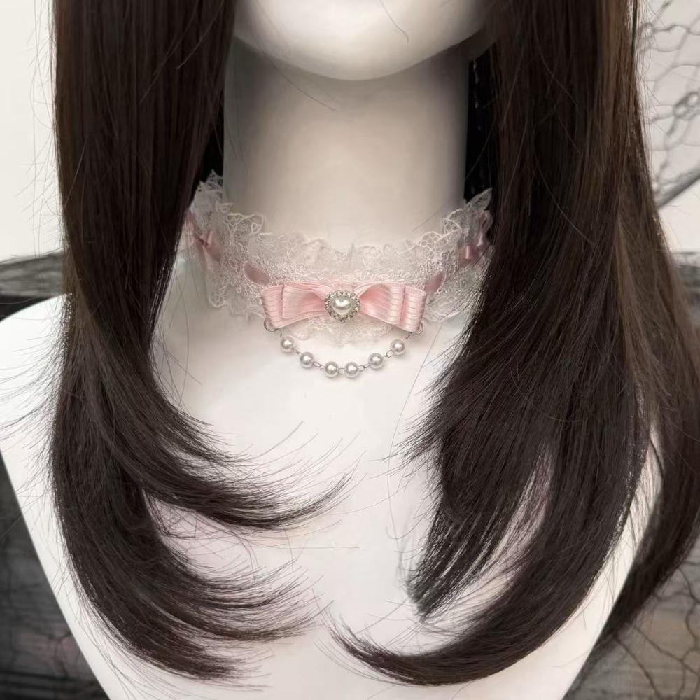 Pearl Choker Necklace Vintage - Collier ras du cou tendance en