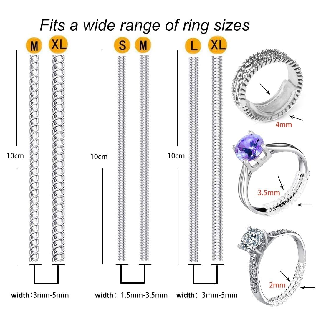 Rings - Lot de 6 ajusteurs de taille