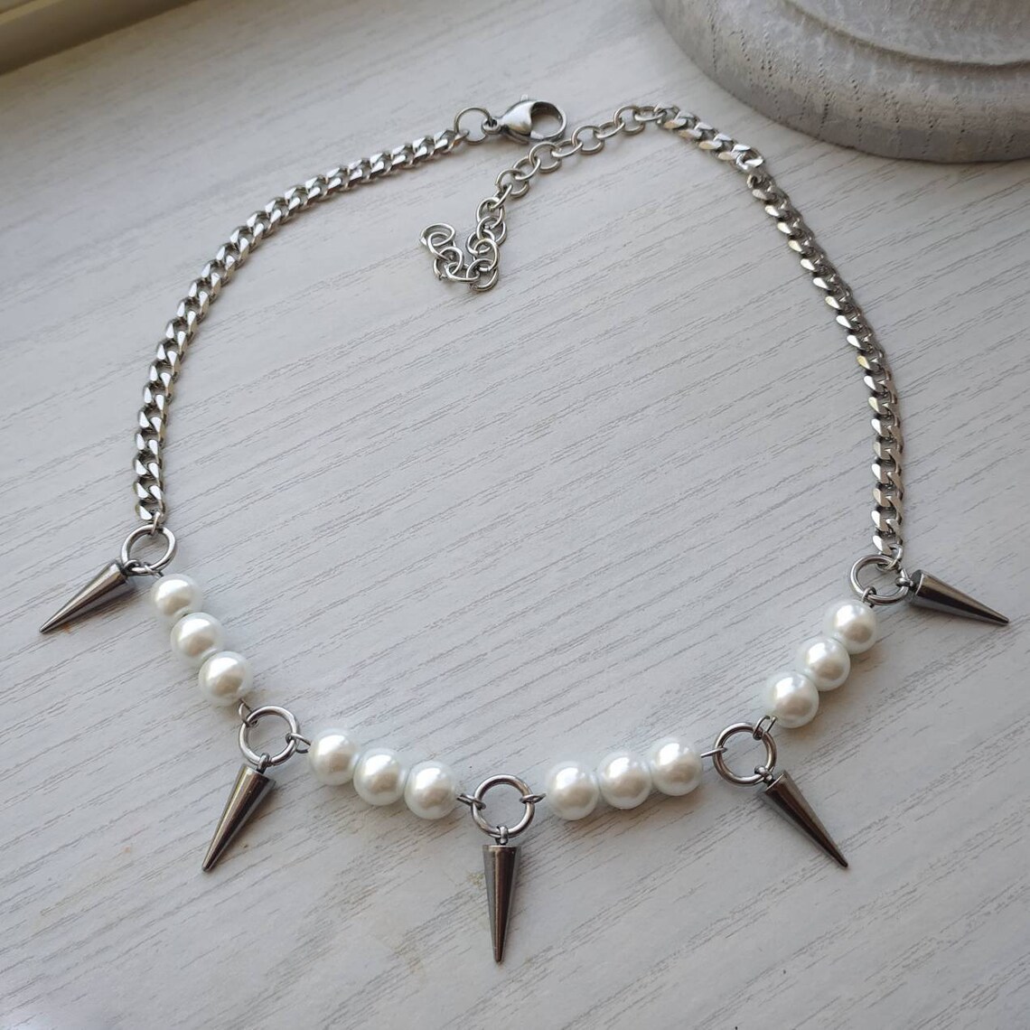 Goth Punk Spike Choker - Egirl – collier à pointes de