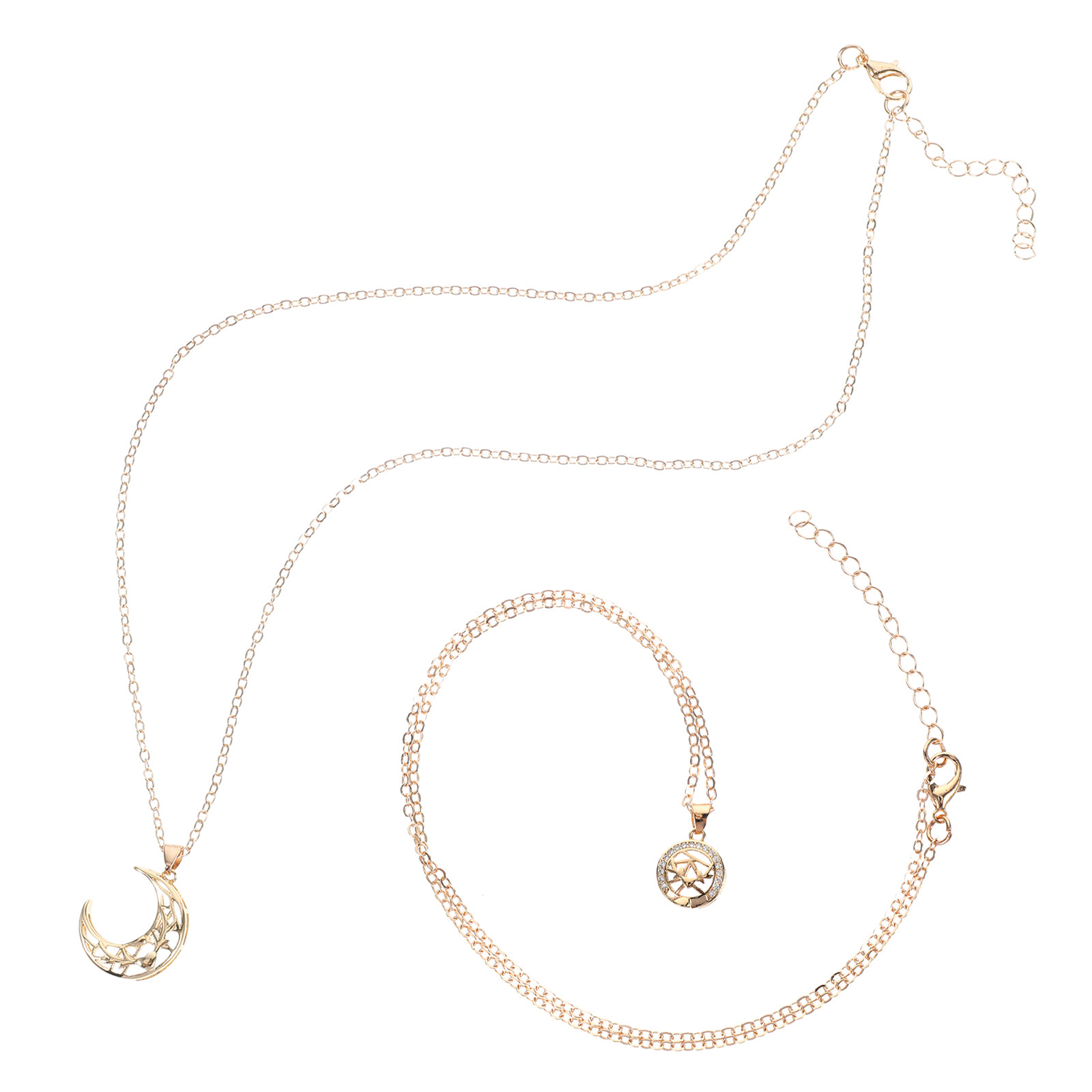 Magnetic Couple Matching Necklaces - 1 paire de colliers soleil et