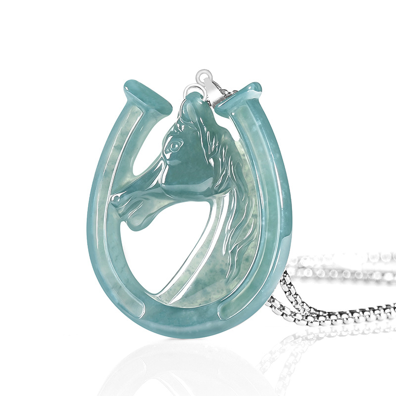 Necklaces - Collier pendentif sabot de cheval en