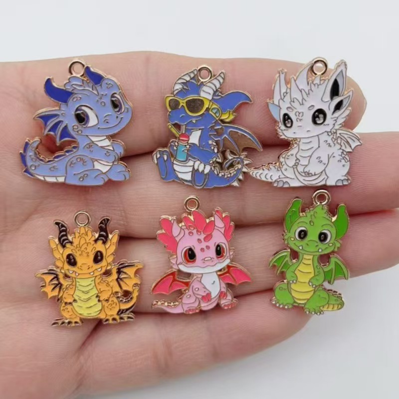 Earrings - 10 pièces de pendentifs mignons personnalisés