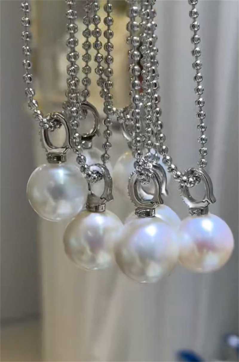Pearl Choker Necklace Vintage - Collier ras de cou classique et