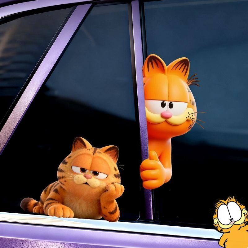 Watch Accessories - Autocollants Garfield dessin animé mignon et