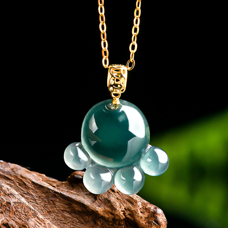 Necklaces - Collier pendentif patte de chat en