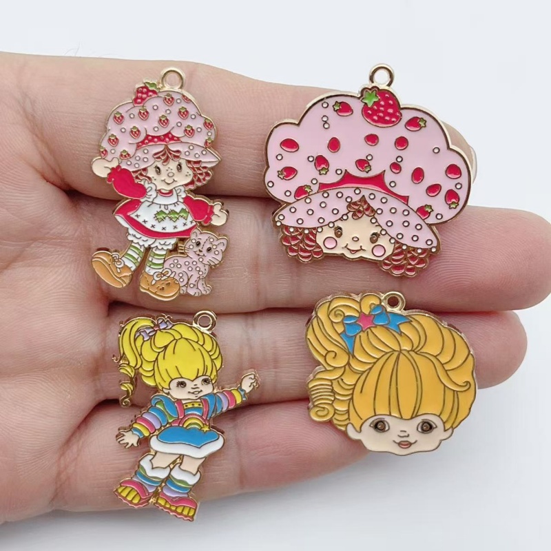 Earrings - 10 pièces de pendentifs en métal