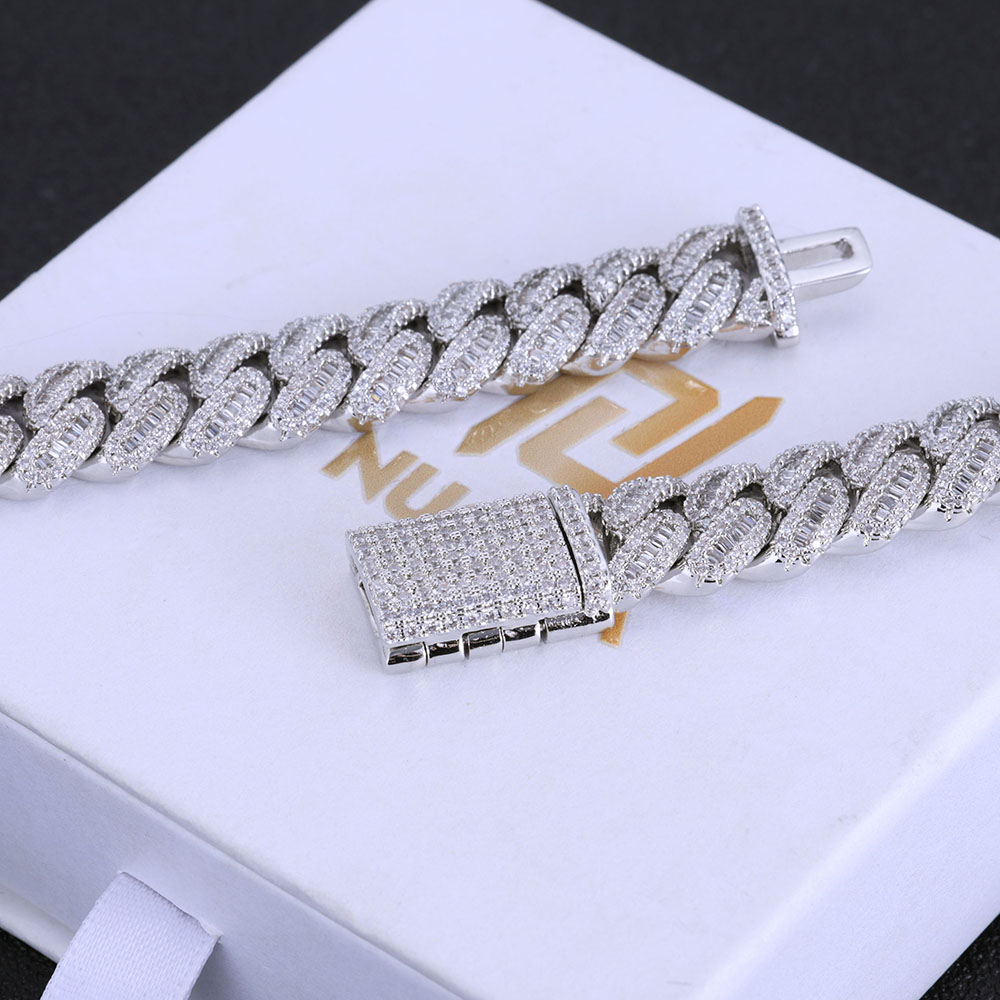 Cuban Link Chain 12Mm - NUOYA Hip Hop bijoux haute qualité
