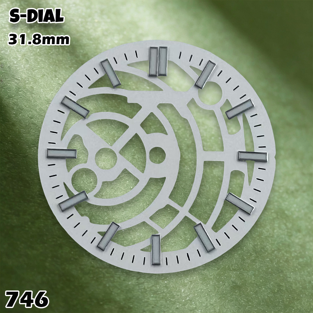 Cadran lumineux vert NH 31.8mm - Watch Accessories avis et prix