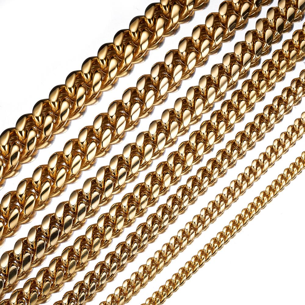 TOPGRILLZ acier inoxydable cou - Cuban Link Chain 12Mm avis et prix
