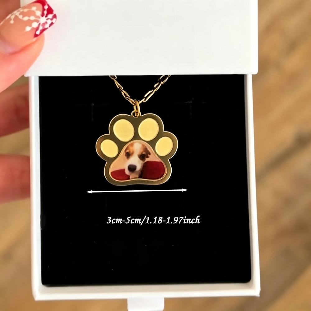 Collier personnalisé avec phot - Custom Name Necklace Stainless Steel avis et prix