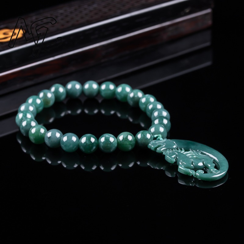 Bracelet en jadeite naturelle  - Bracelets avis et prix