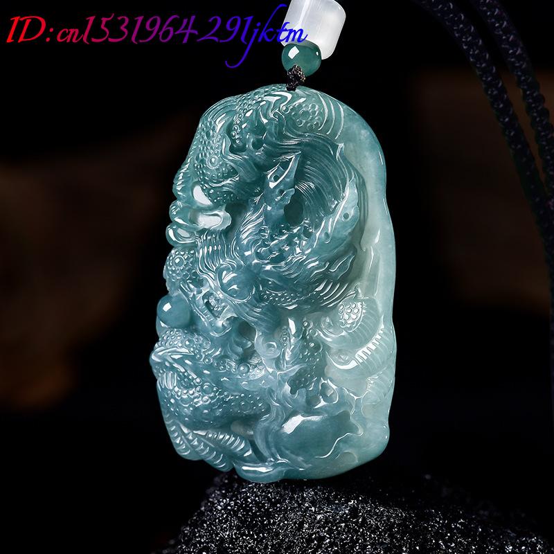 Collier pendentif Dragon en ja - Necklaces avis et prix