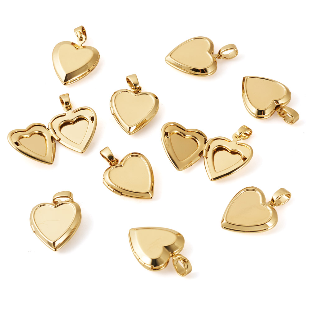10 pendentifs médaillons photo - Heart Locket Necklace Photo avis et prix