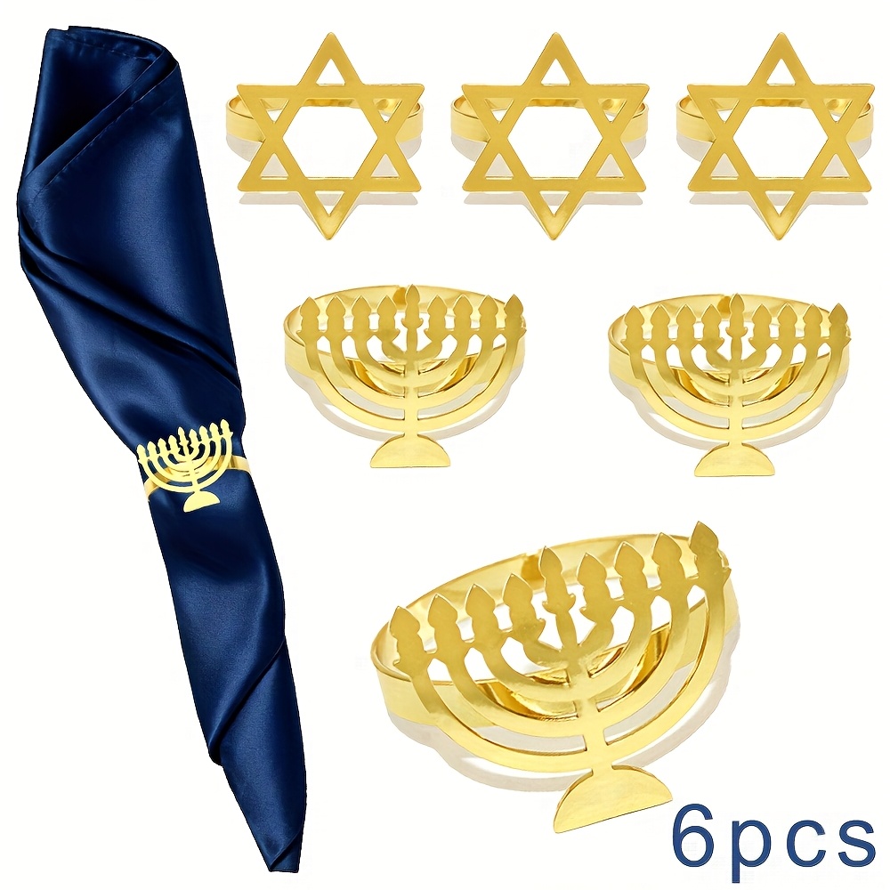 Lot de 6 Anneaux de Serviette  - Rings avis et prix