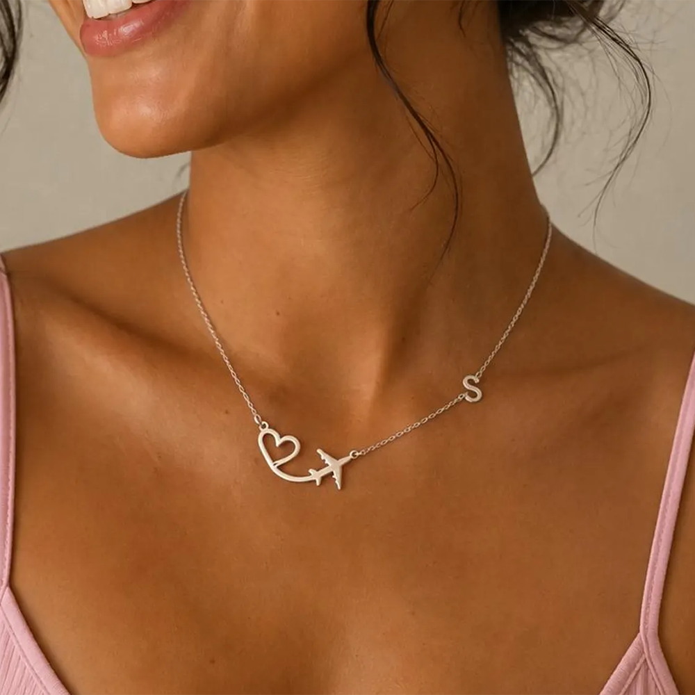 Collier personnalisé avec pend - Custom Name Necklace Stainless Steel avis et prix