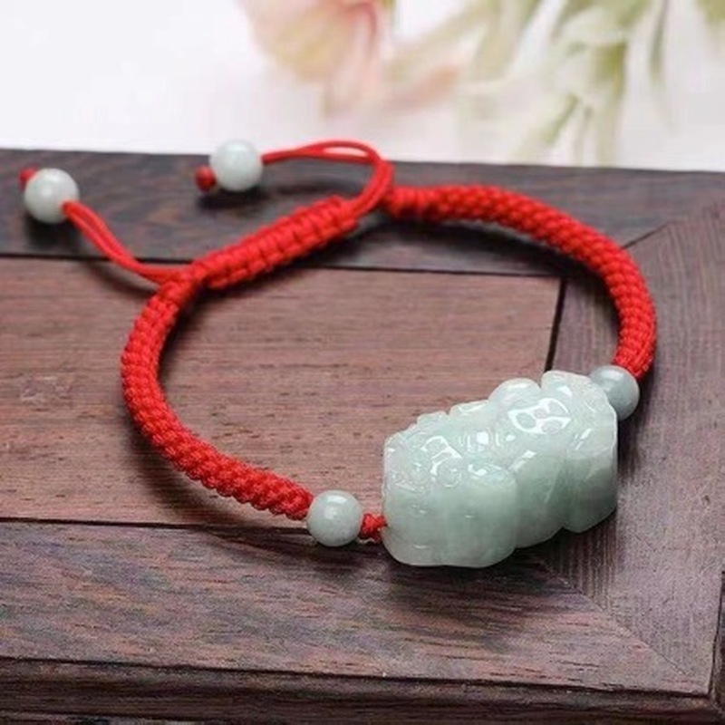 Bracelet Pixiu en jadéite natu - Bracelets avis et prix