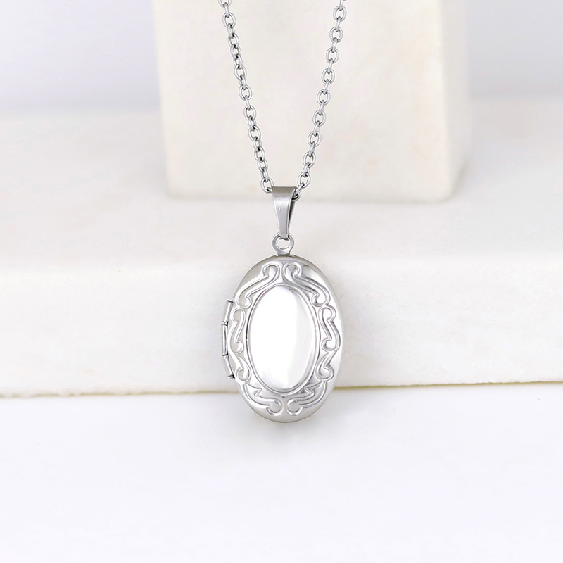 Collier médaillon vintage coul - Heart Locket Necklace Photo avis et prix