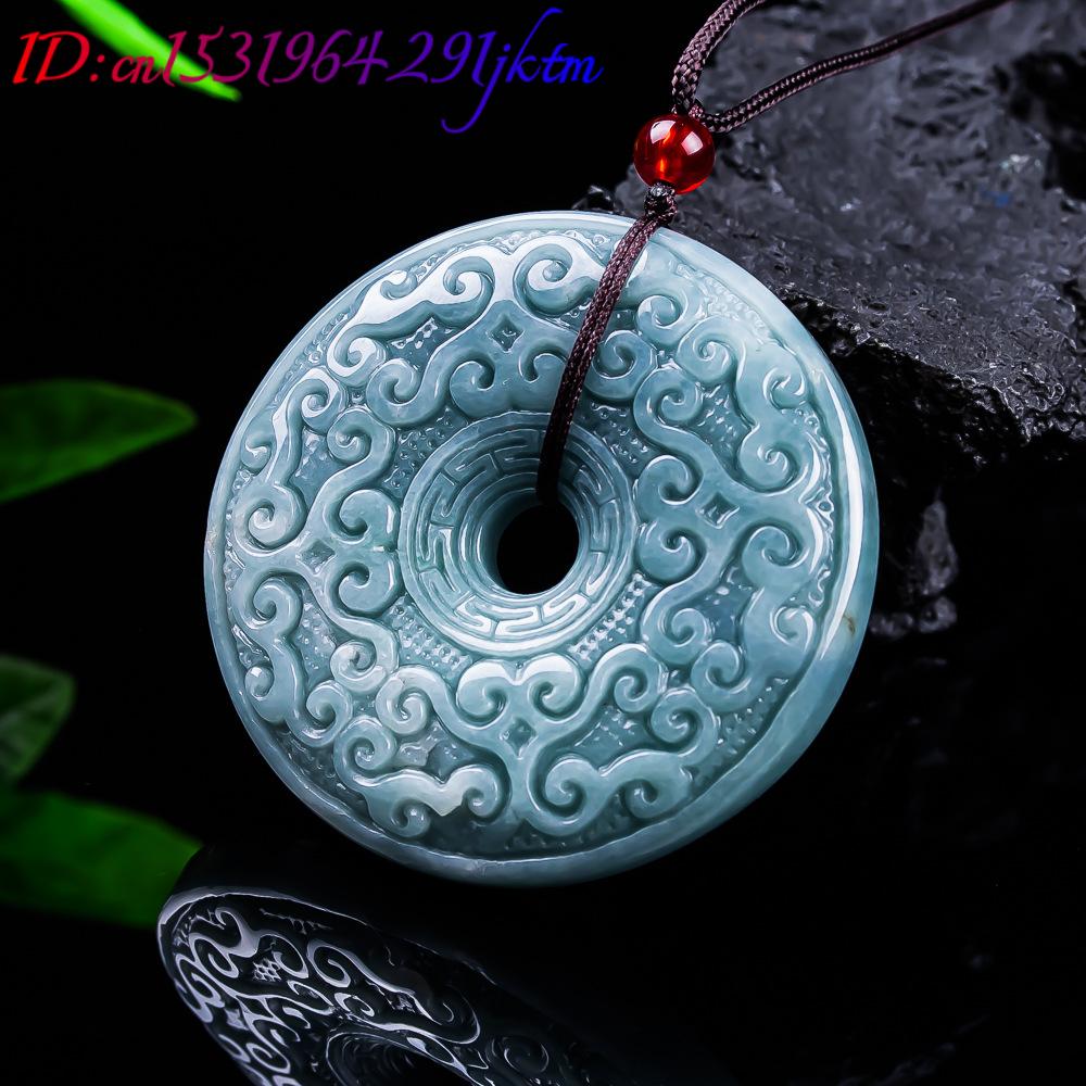 Collier pendentif fleur en jad - Necklaces avis et prix