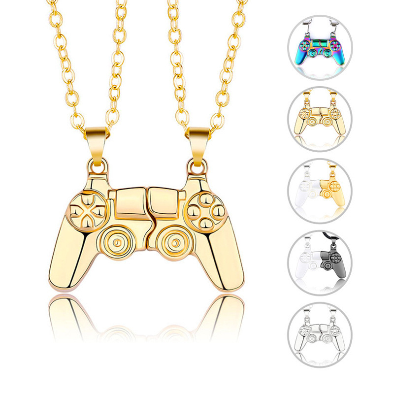Ensemble de bracelets et colli - Magnetic Couple Matching Necklaces avis et prix