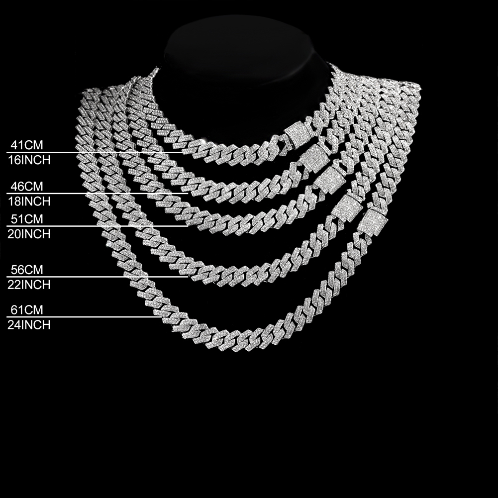 Collier chaîne à maillons cuba - Cuban Link Chain 12Mm avis et prix