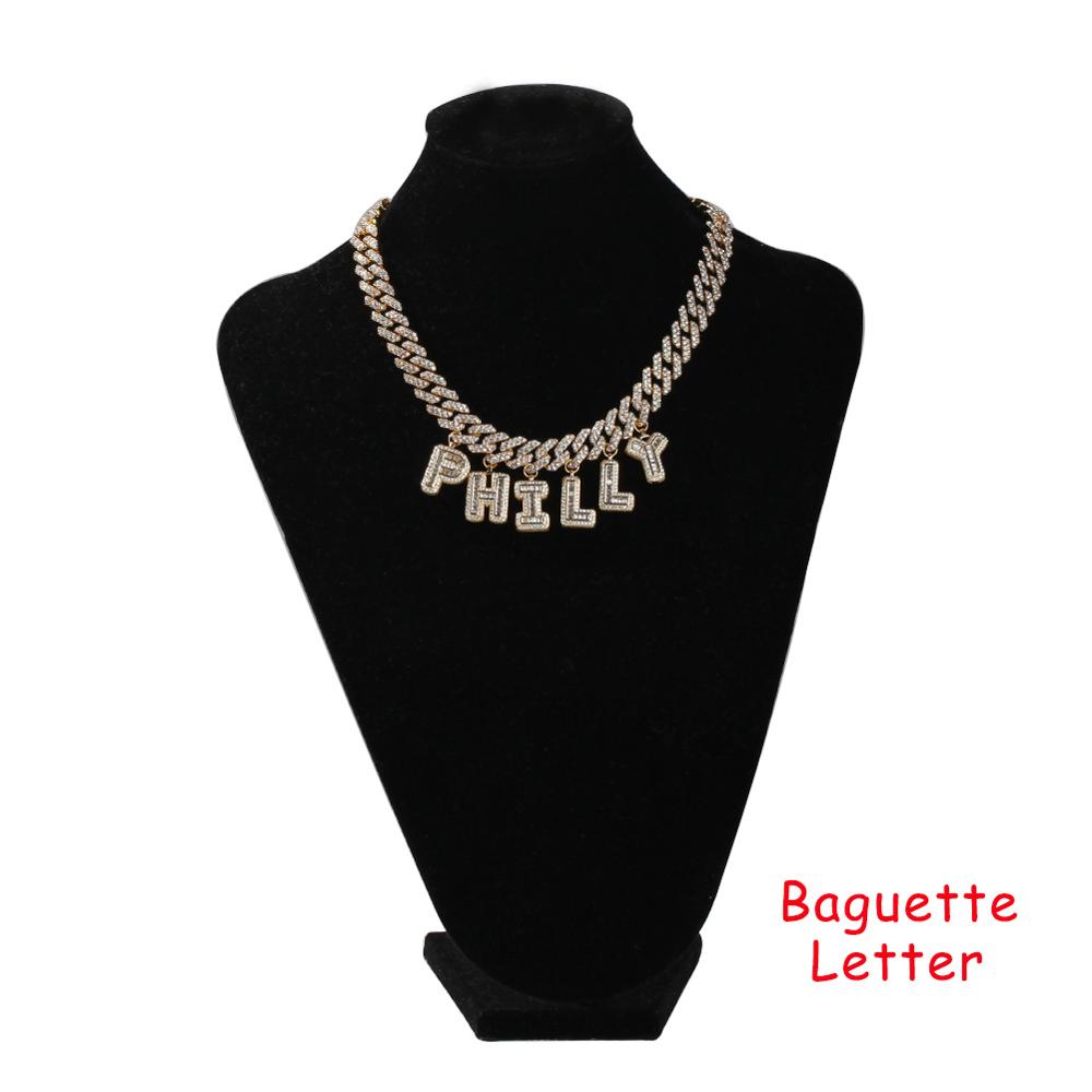 UWIN-Collier et bracelet à let - Cuban Link Chain 12Mm avis et prix