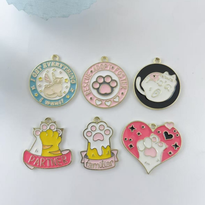 10 pièces de breloques en alli - Earrings avis et prix