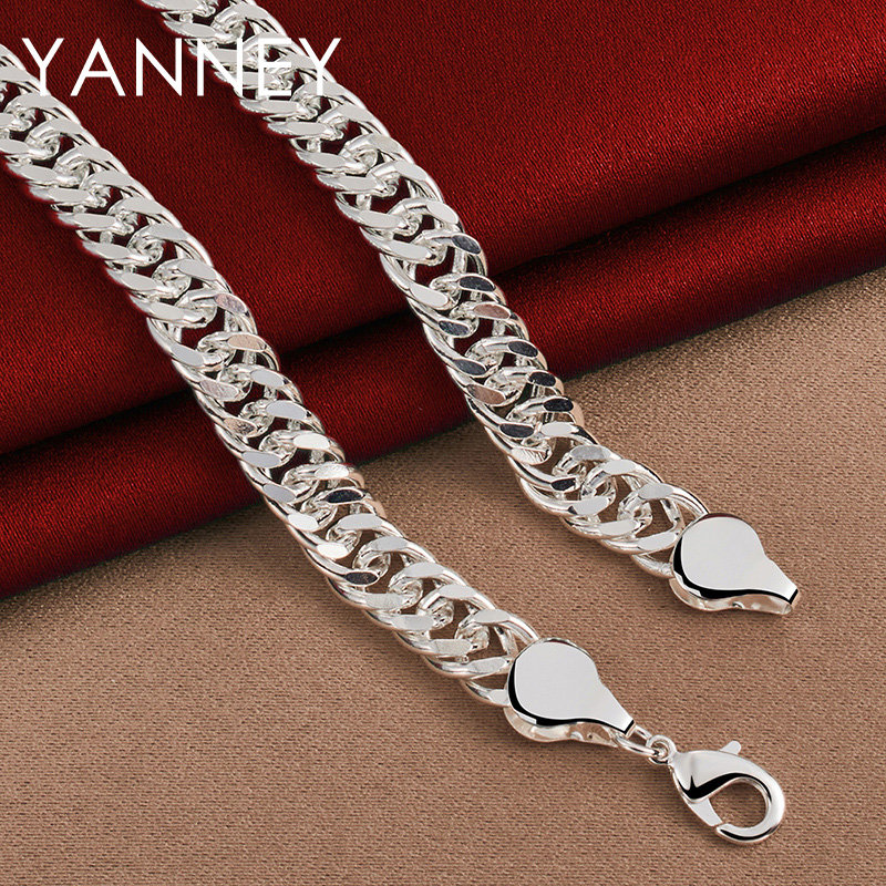 Collier chaîne serpent en arge - Cuban Link Chain 12Mm avis et prix