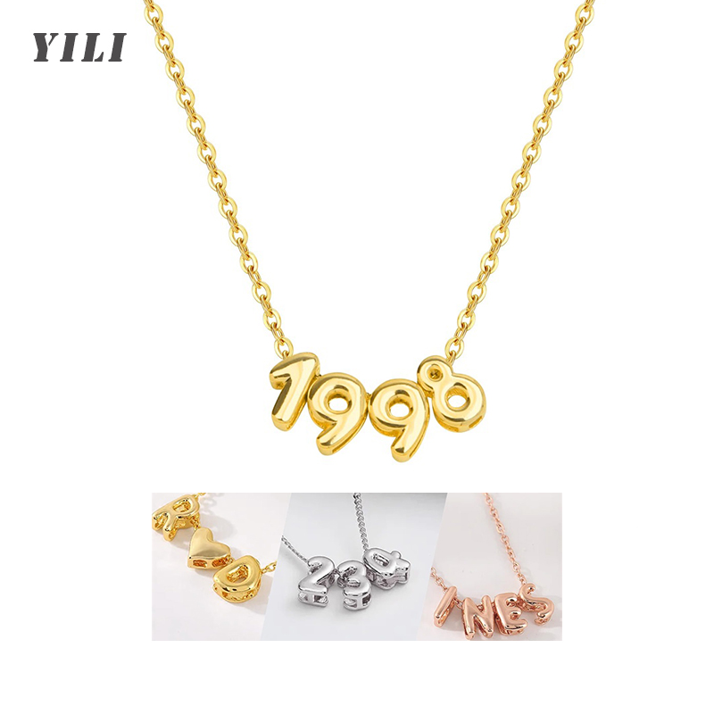 Collier personnalisé en lettre - Initial Letter Necklace 18K Gold avis et prix