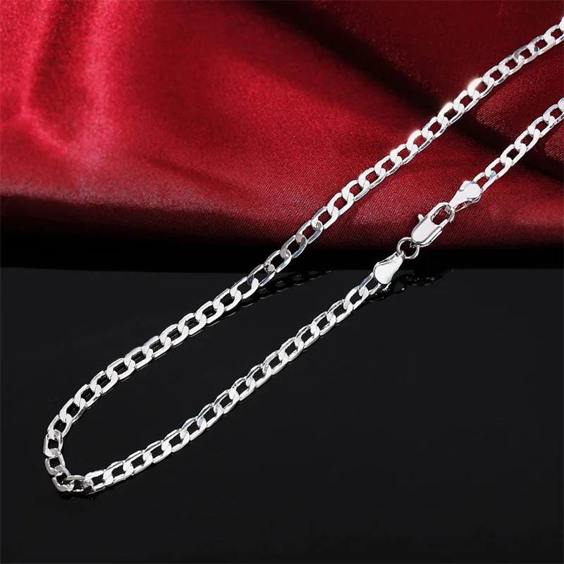 Collier en argent Sterling 925 - Cuban Link Chain 12Mm avis et prix