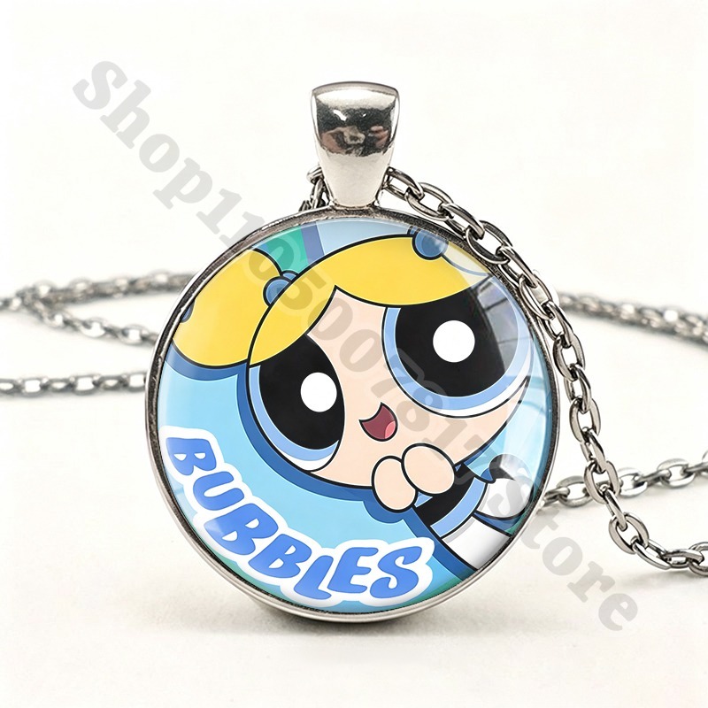 Collier Kawaii Les Powerpuff G - Anime Pendant Necklace avis et prix