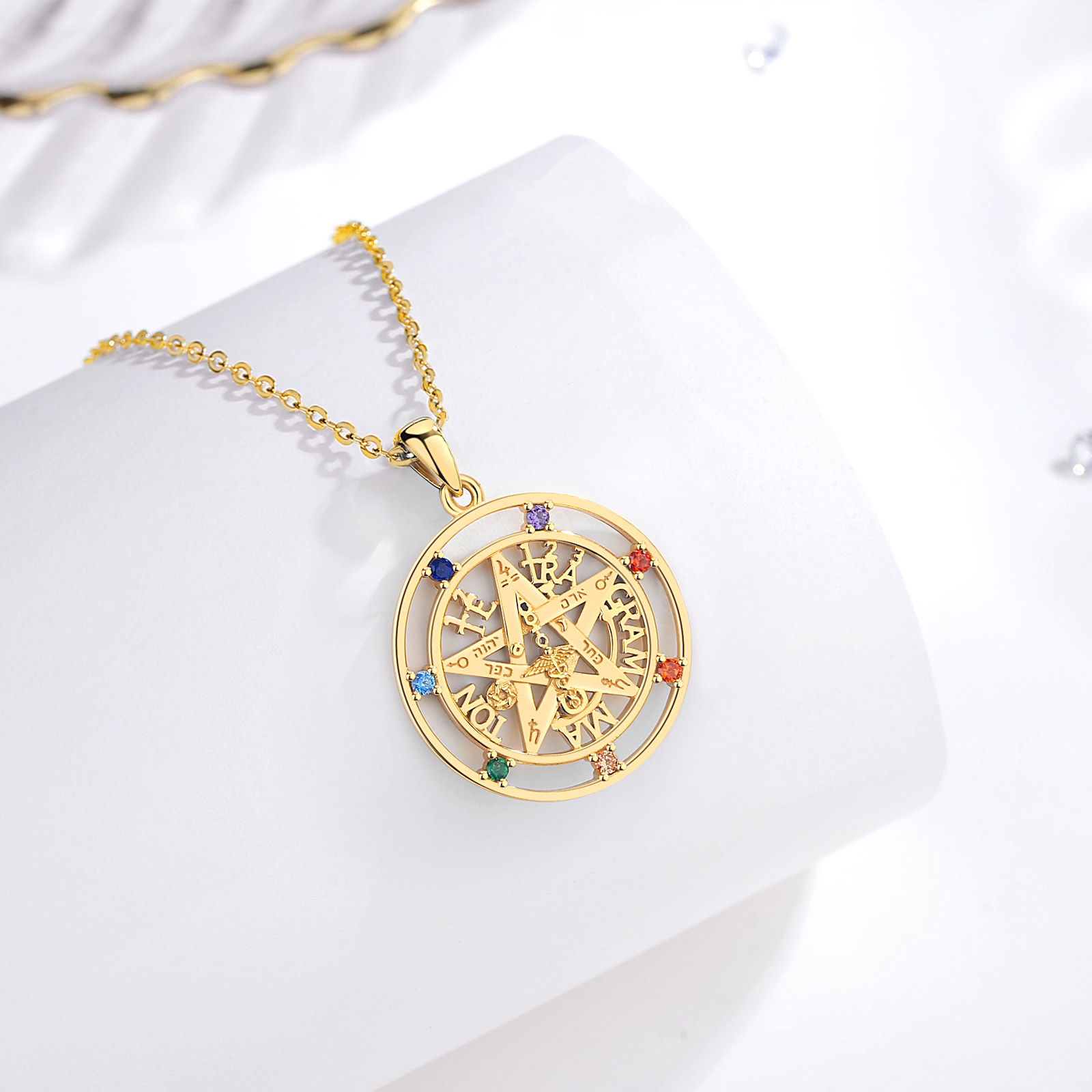 Eudora – collier pentagramme e - 925 Sterling Silver Chain Necklace Men avis et prix