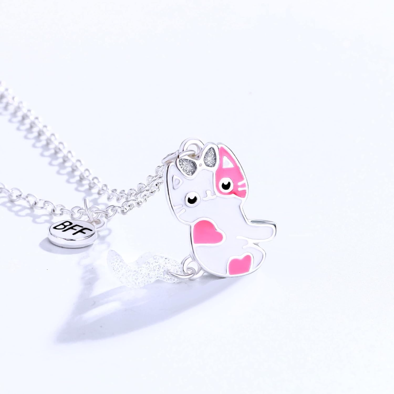 2 pièces meilleur ami pendenti - Magnetic Couple Matching Necklaces avis et prix