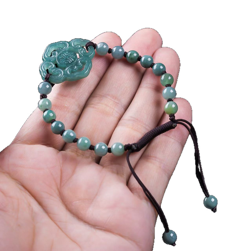 Bracelet en jadéite naturelle  - Bracelets avis et prix