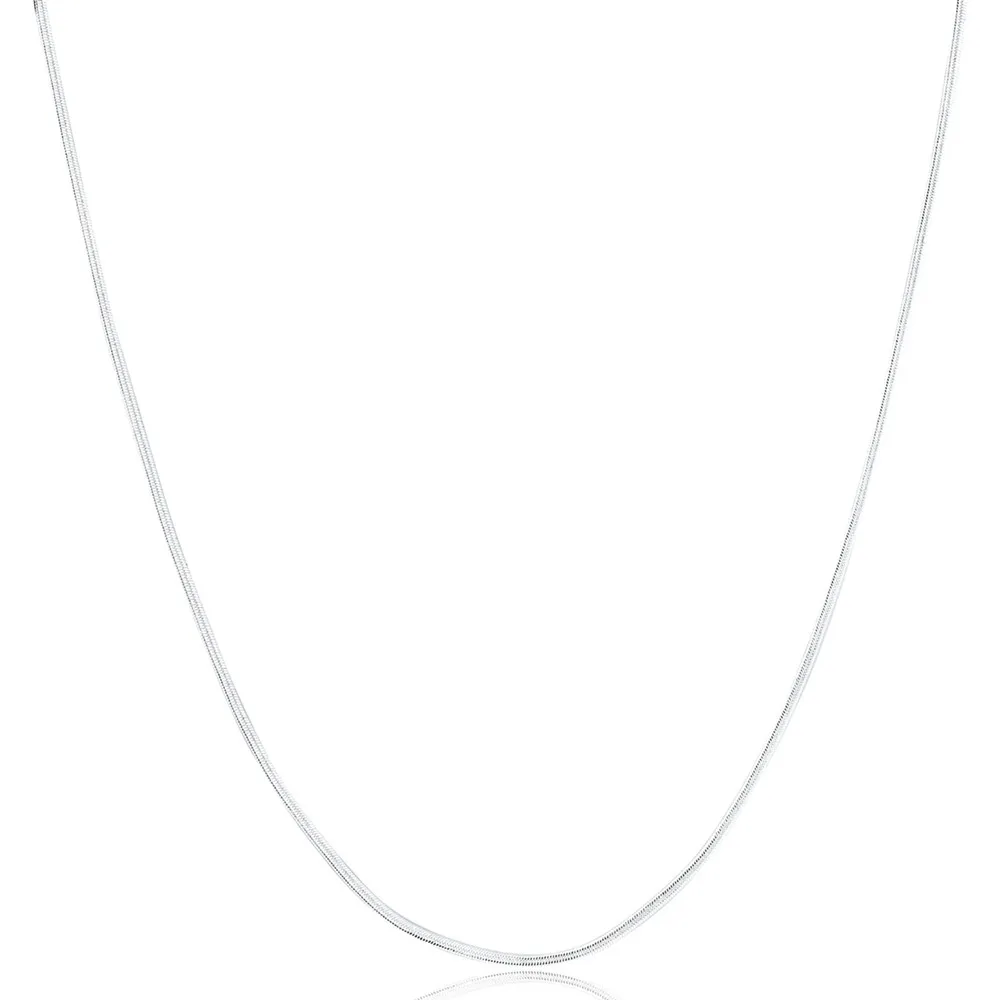 Collier en argent regardé 925  - 925 Sterling Silver Chain Necklace Men avis et prix