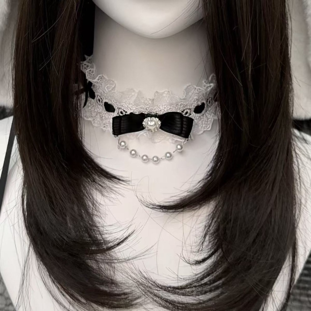 Collier ras du cou tendance en - Pearl Choker Necklace Vintage avis et prix