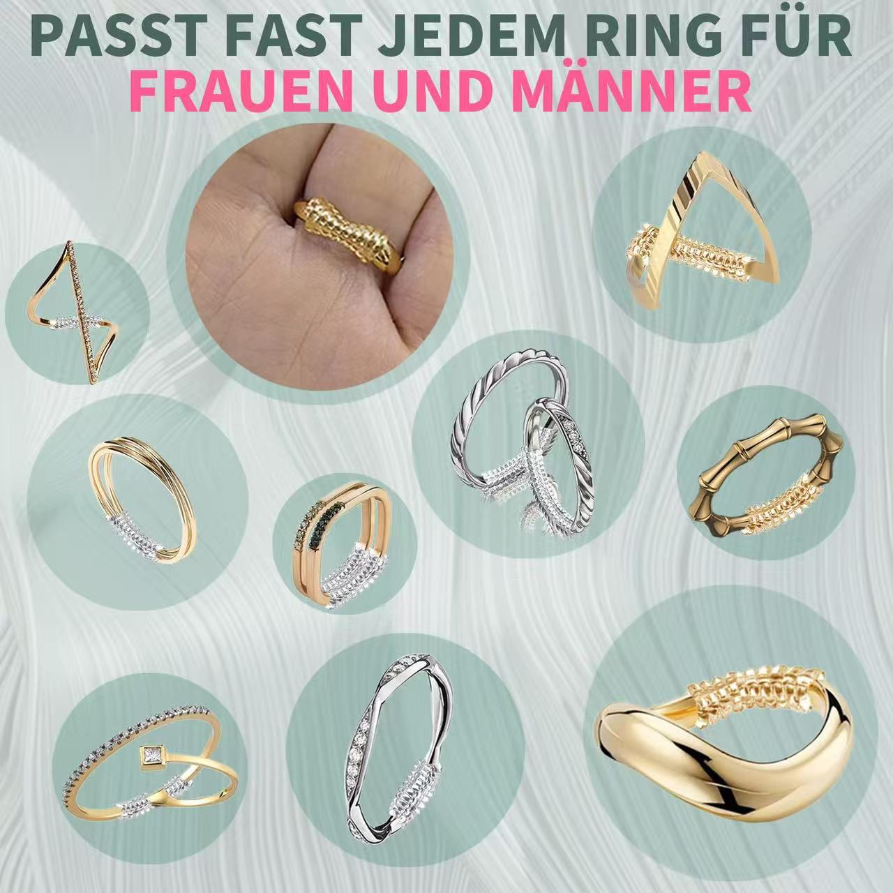 Lot de 6 ajusteurs de taille d - Rings avis et prix