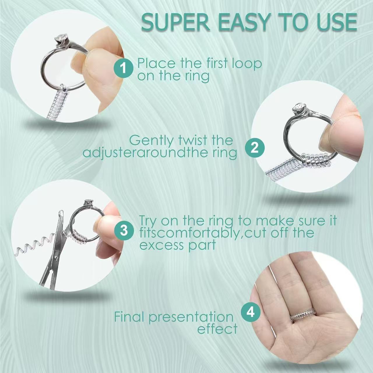 Lot de 6 ajusteurs de taille d - Rings avis et prix