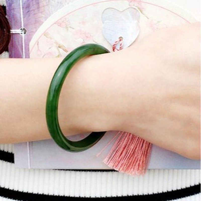 Bracelet rond en jadéite de Ku - Bracelets avis et prix