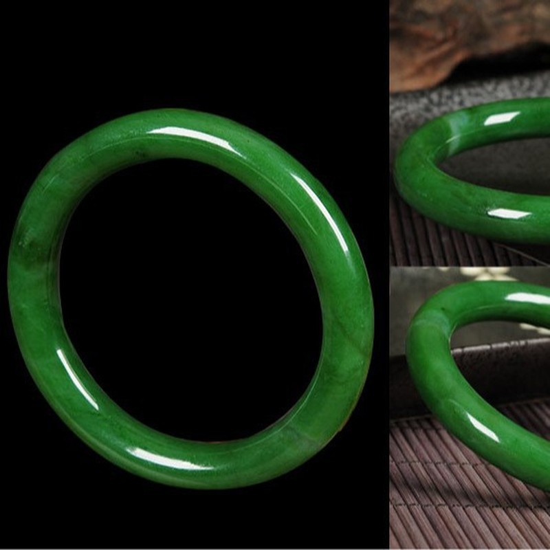 Bracelet rond en jadéite de Ku - Bracelets avis et prix