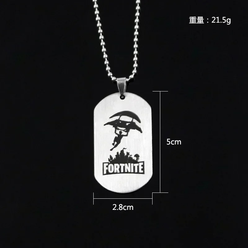 Collier Fortnite Anime en Acie - Anime Pendant Necklace avis et prix