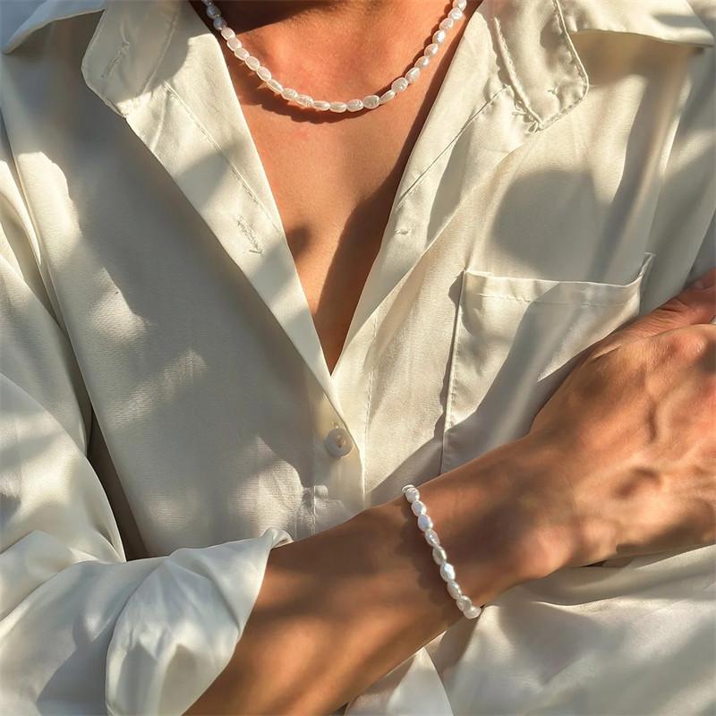 Collier ras du cou en Imitatio - Pearl Choker Necklace Vintage avis et prix