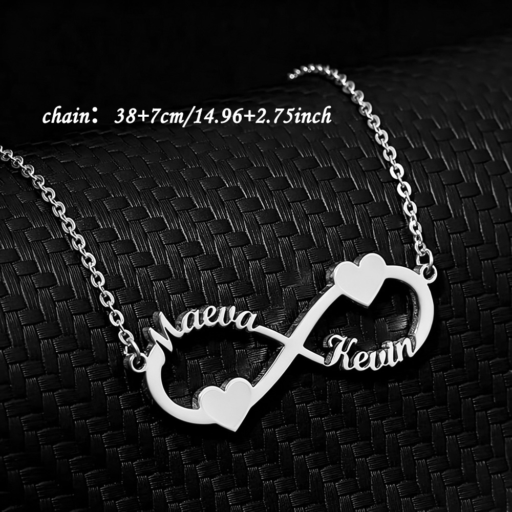 Collier avec nom personnalisé, - Custom Name Necklace Stainless Steel avis et prix