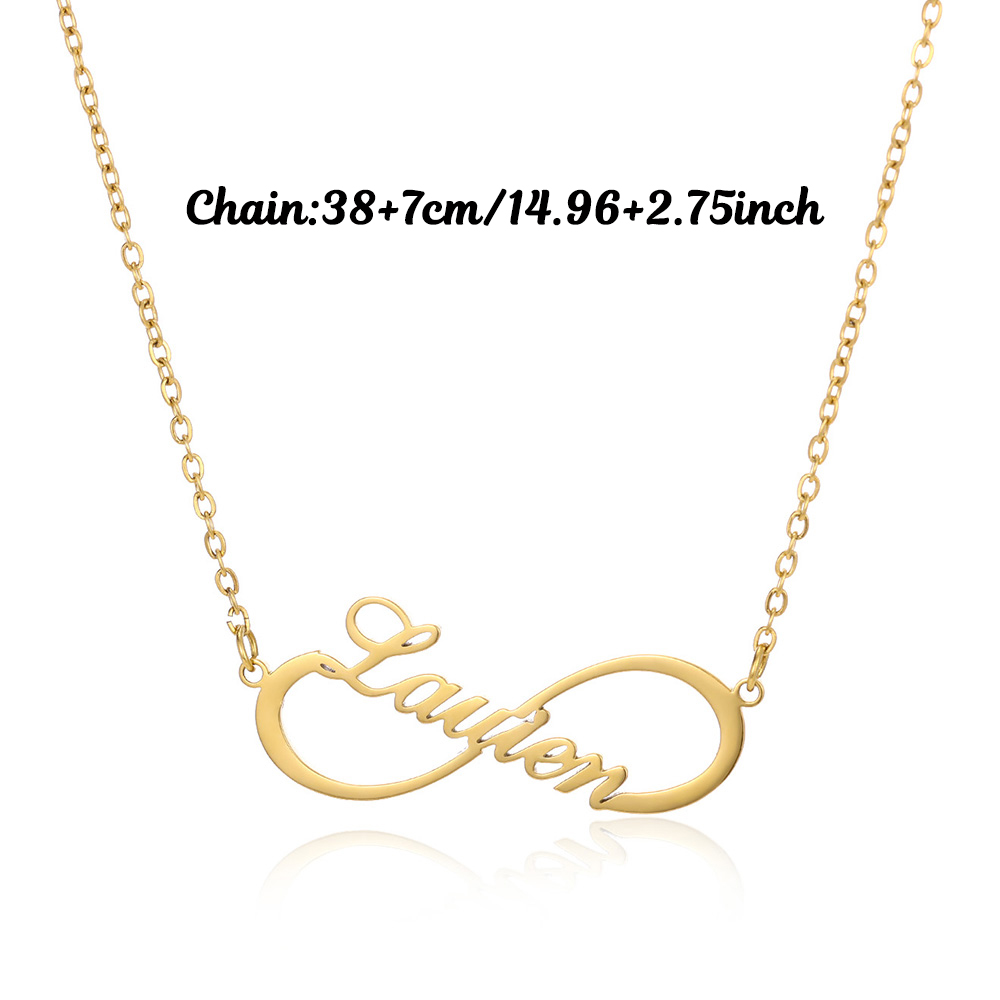 Colliers personnalisés avec le - Custom Name Necklace Stainless Steel avis et prix