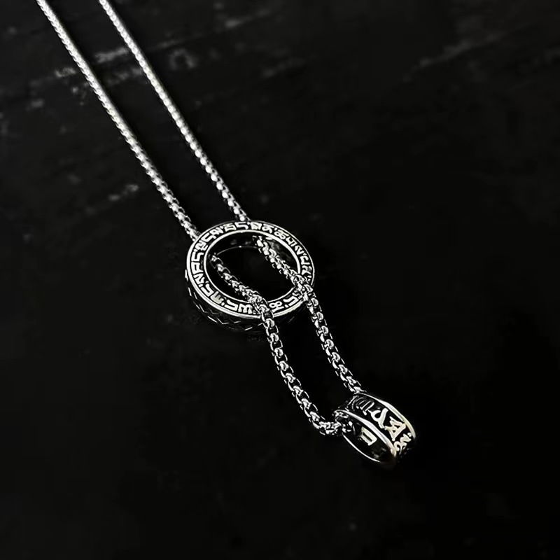 Collier pendentif en argent st - 925 Sterling Silver Chain Necklace Men avis et prix